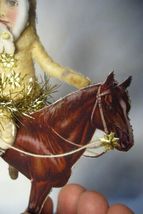 Vintage Inspired Spun Cotton, Scrap Horse Rider, no.350 image 3