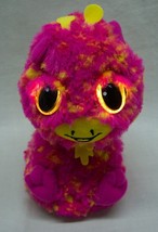 Hatchimals Hatched Pink Yellow Giraven Light Up Interactive 5" Plush Animal Toy - $18.32