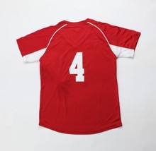 Under Armour McArthur Next V-Neck Softball Jersey Youth Girls Medium Red... - $10.80