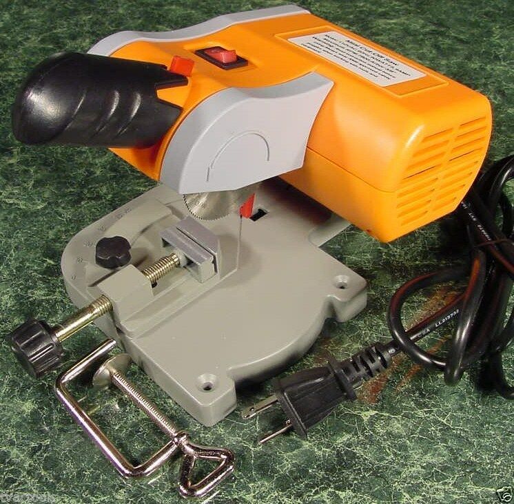 2" Mini CUT OFF CHOP SAW New Hobby Craft Doll House with built in Vise