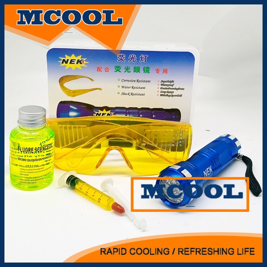 New Auto Leak Detection Auto Air Conditioning R134a Refrigerant Gas