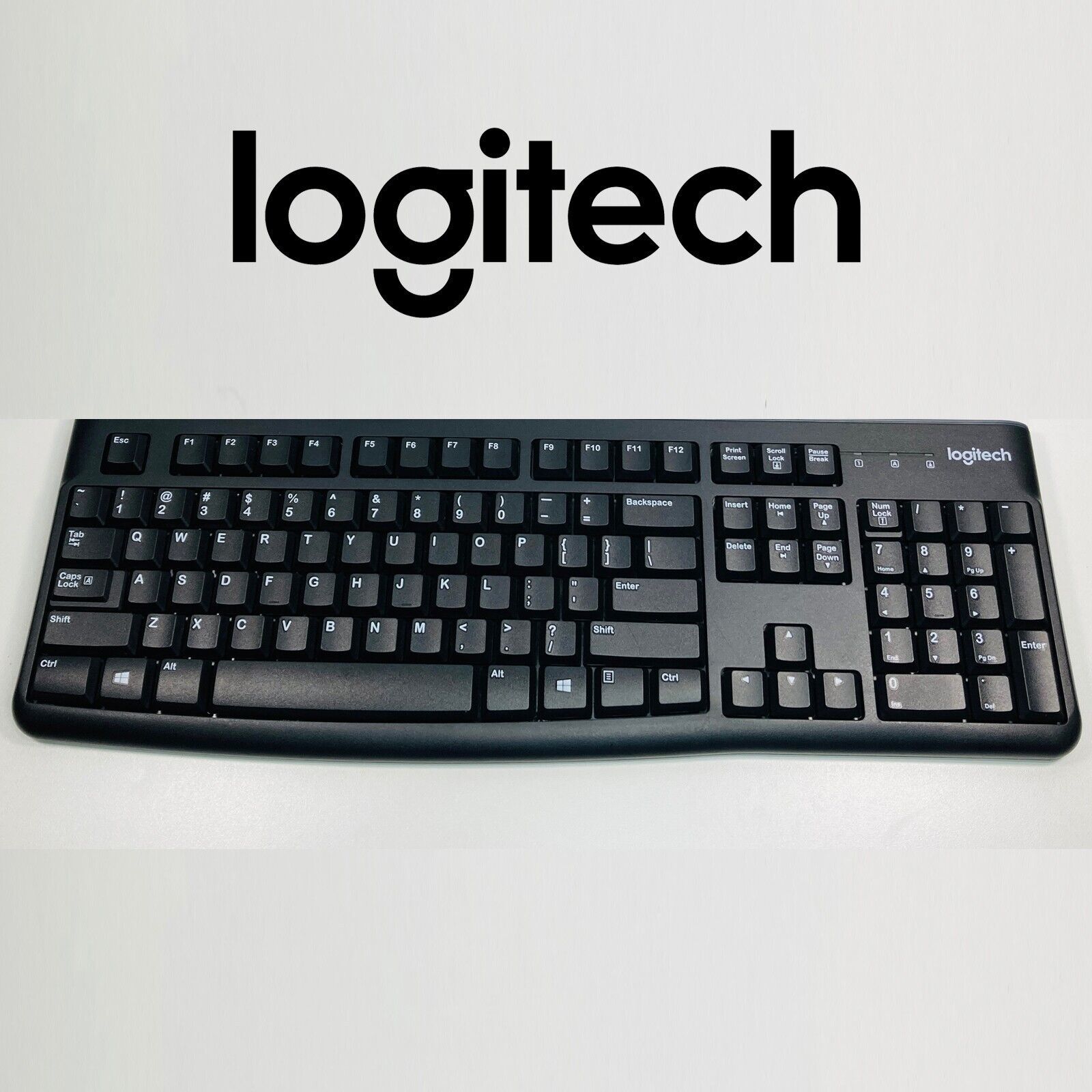 Logitech K120 Wired Keyboard Comfortable and 50 items
