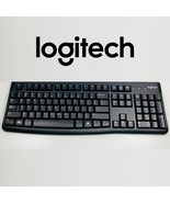 Logitech K120 Wired Keyboard Comfortable Quiet typing Durable Keys Black PS - $8.91