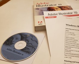 adobe illustrator 10 for mac macintosh software cd-rom full version