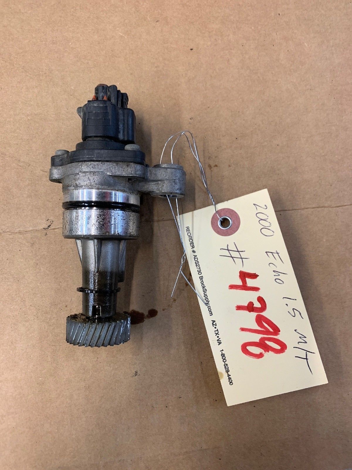 2000 2005 Toyota 1NZ Echo Transmission M T Manual 1 5L VVTi VSS Speed Sensor Complete Manual