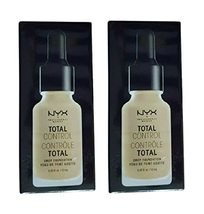Pack of 2 NYX Total Control Drop Foundation, Buff # TCDF10 - $15.99