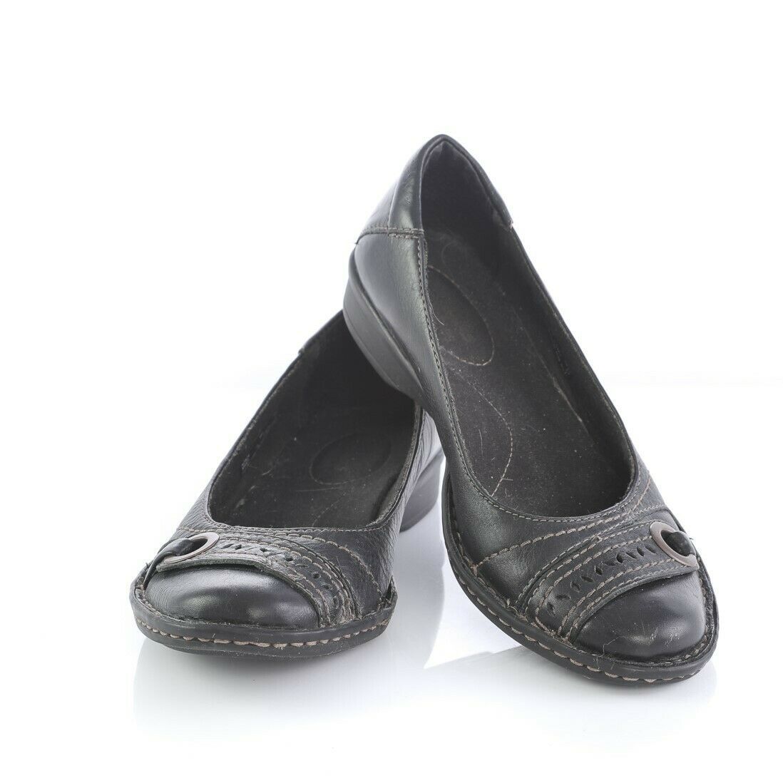 clarks bendables black