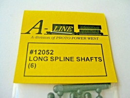 A-Line #12052 Long Spline Shafts 1-9/16" Long Cut to length for Athearn image 2