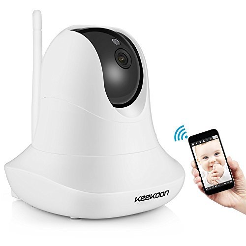 KEEKOON Wireless Microphone Security Surveillance Security Cameras