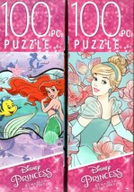 Disney Princess -  100 Pieces Jigsaw Puzzle - (Set of 2) - $14.84