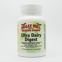 Holly Hill Health Foods, Ultra Dairy Digest, 60 Vegetarian Capsules - $16.29