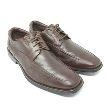 Johnston Murphy Mens Oxfords Size 10 M Brown Leather Sheepskin Casual Shoes - $23.37