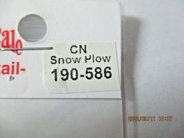 Cal Scale # 190-586 CN Snow Plow (1 Each). HO-Scale image 3