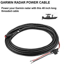 GARMIN RADAR POWER CABLE:  48 Inch Long Threaded Cable - $50.87