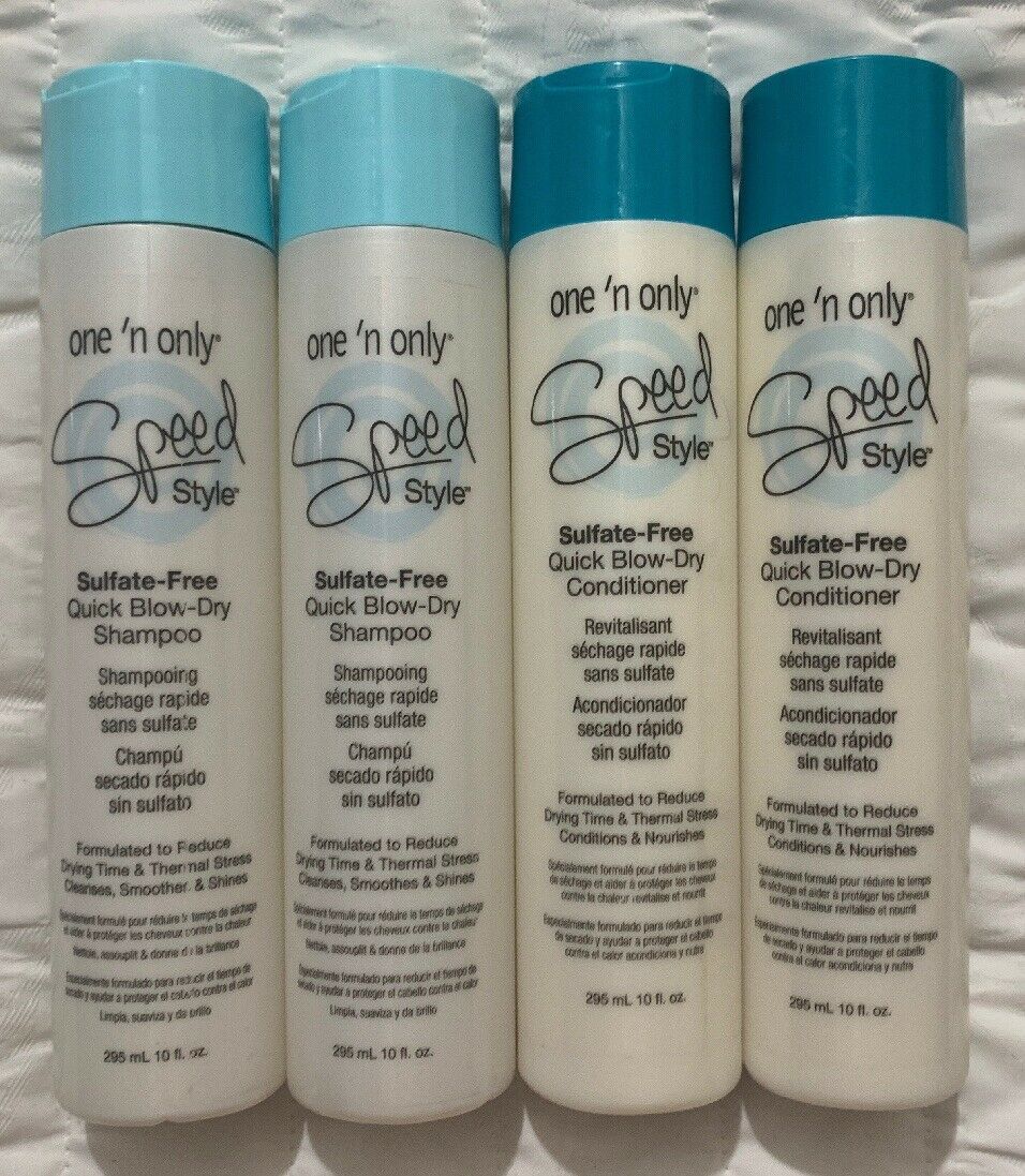 Primary image for One 'n Only Speed Style Quick Blow-Dry Shampoo & Conditioner 2 Sets Free Ship