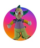 The Simpsons Krusty the Clown 12&quot; Plush Universal Studios Licensed Toy F... - $10.88