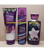 Merry Berry Christmas Bath and Body Works Fragrance Mist Body Cream Show... - $42.00