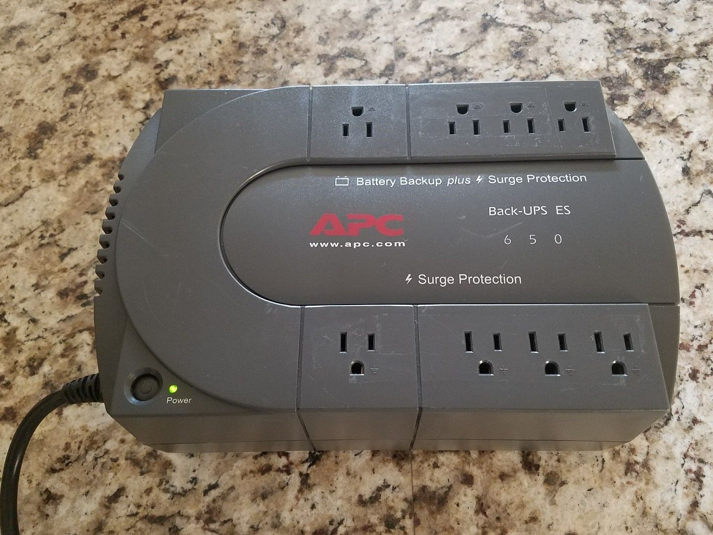 Apc Back Ups Es 650 8 Outlet 650va 390w And 50 Similar Items