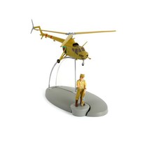 Tintin and the Picaros San Theodoros army helicopter