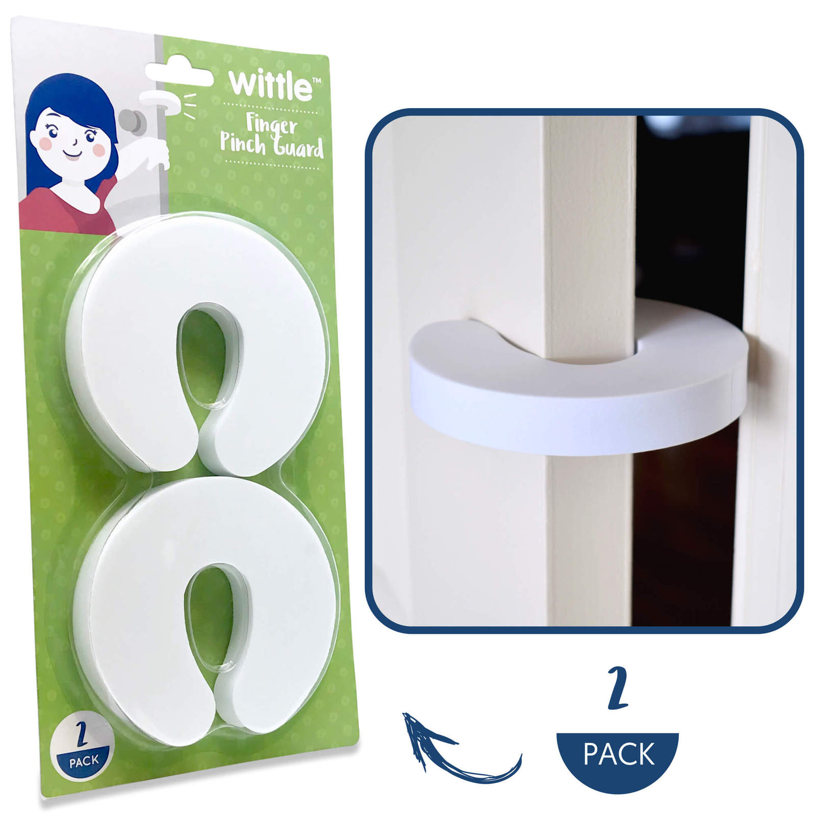 Wittle Baby Foam Door Stopper 2pk And 9 Similar Items