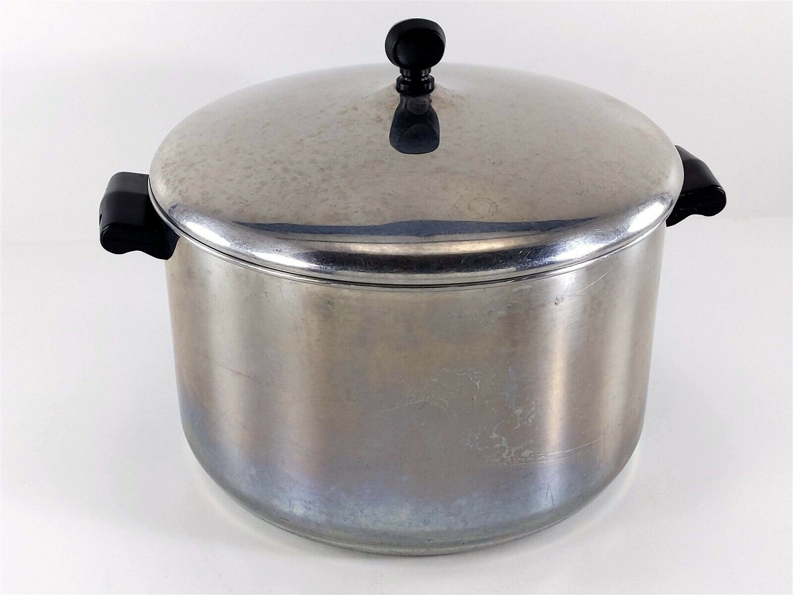 Early Heavy Farberware Stock Pot 8 Qt Quart Stainless Steel w/Lid NYC ...