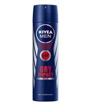 Nivea Men Dry Impact Spray anti-perspirant 150ml- Free Shipping - $9.41