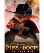 Puss in Boots The Last Wish Movie Poster Joel Crawford 2022 Art Film Pri... - $11.90+