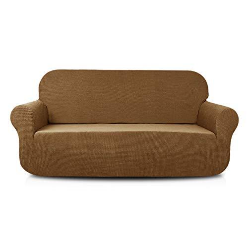 AUJOY Stretch Loveseat Cover WaterRepellent Couch Covers Dog Cat Pet
