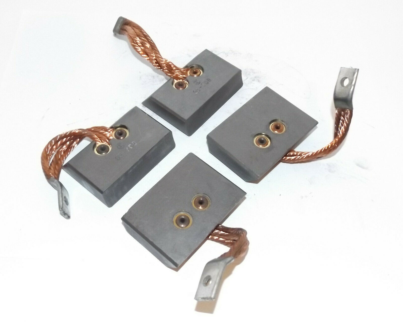 NEW! Clark Forklift Motor Brush Set 4 pc (907059) {D1050