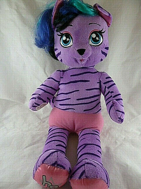 Build A Bear Honey Girls Teegan Purple Tiger Plush Jonas Brothers Music ...