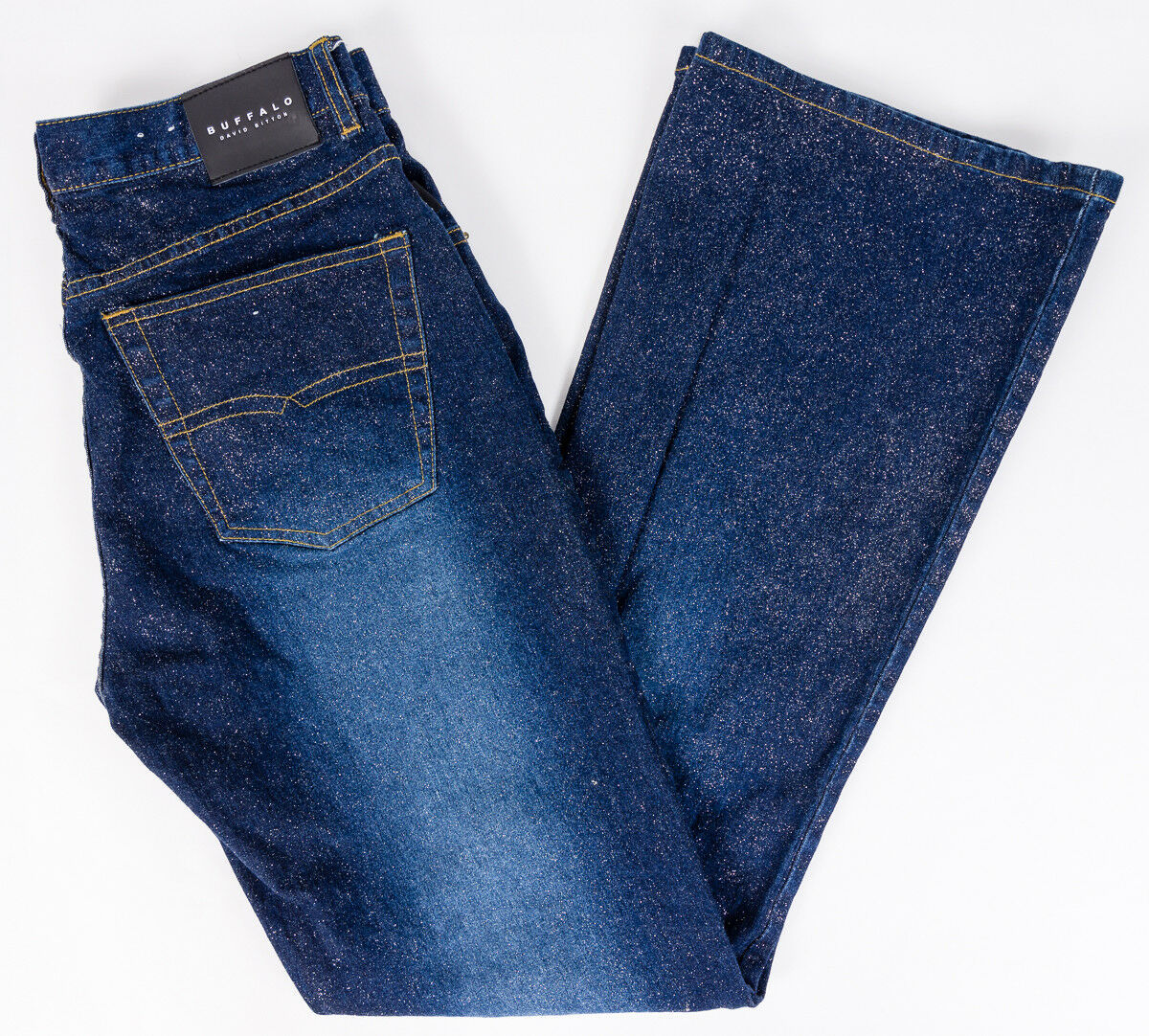 Buffalo by David Bitton Womens Sparkling Jeans Dark Wash Size 30 - Jeans
