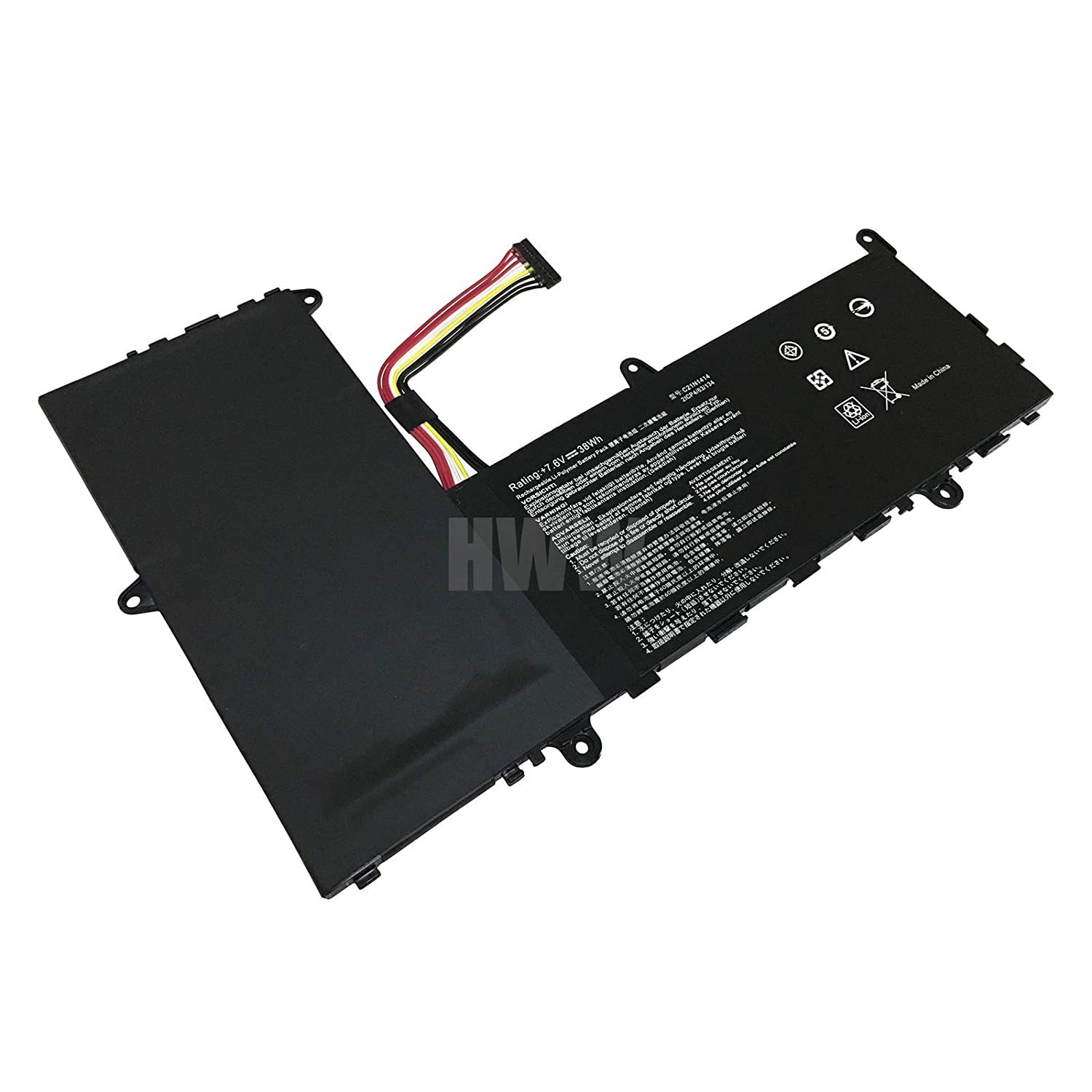Primary image for New 7.6V 38Wh C21N1414 Battery Compatible With Asus Eeebook X205T X205Ta Seri..