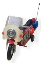 Vintage Antique Tin Toy 1960's Motorcyle - TESTED WORKS!!! image 2