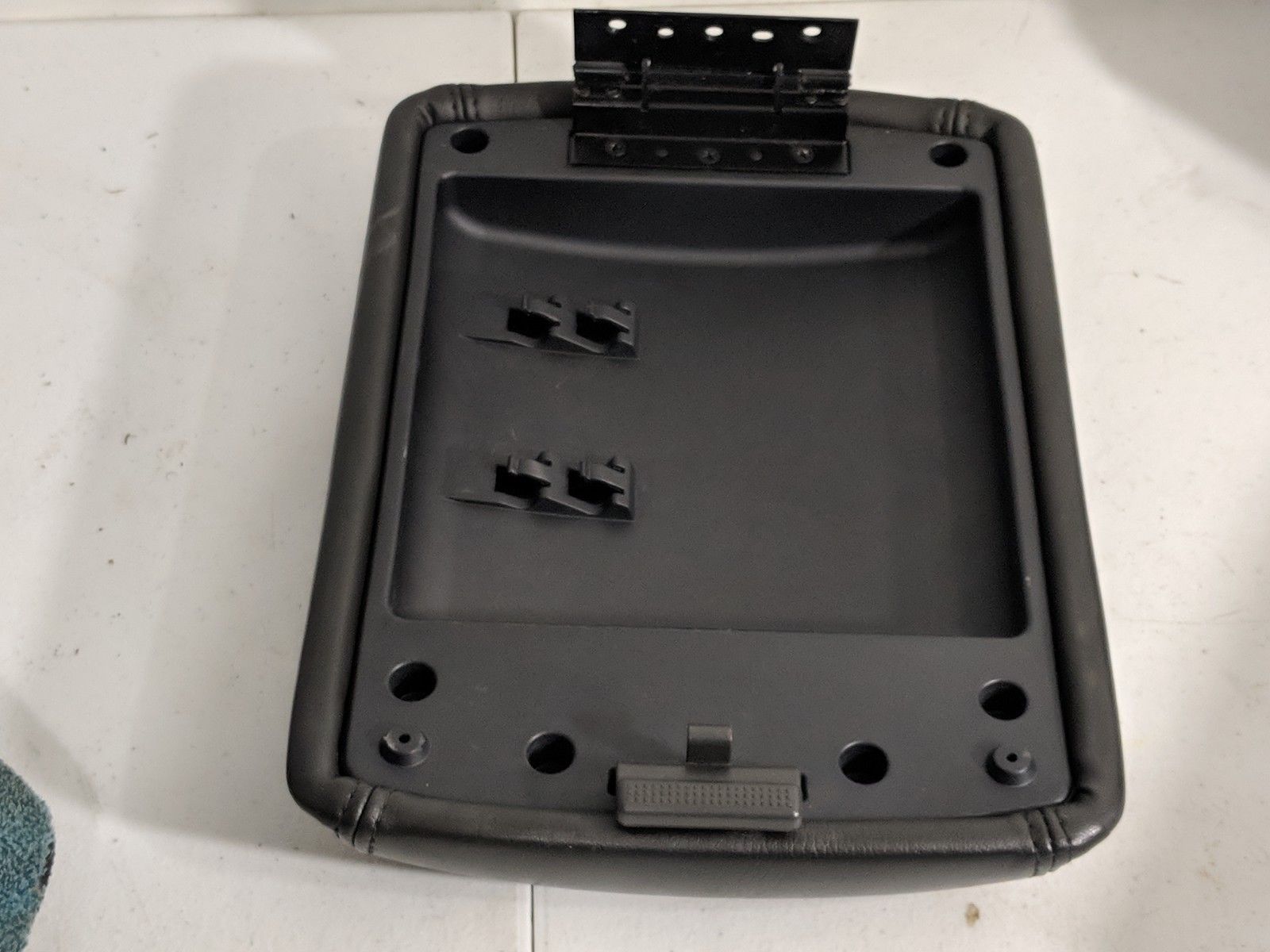 20052012 Pathfinder Center Console Armrest Lid Black Leather OEM Car