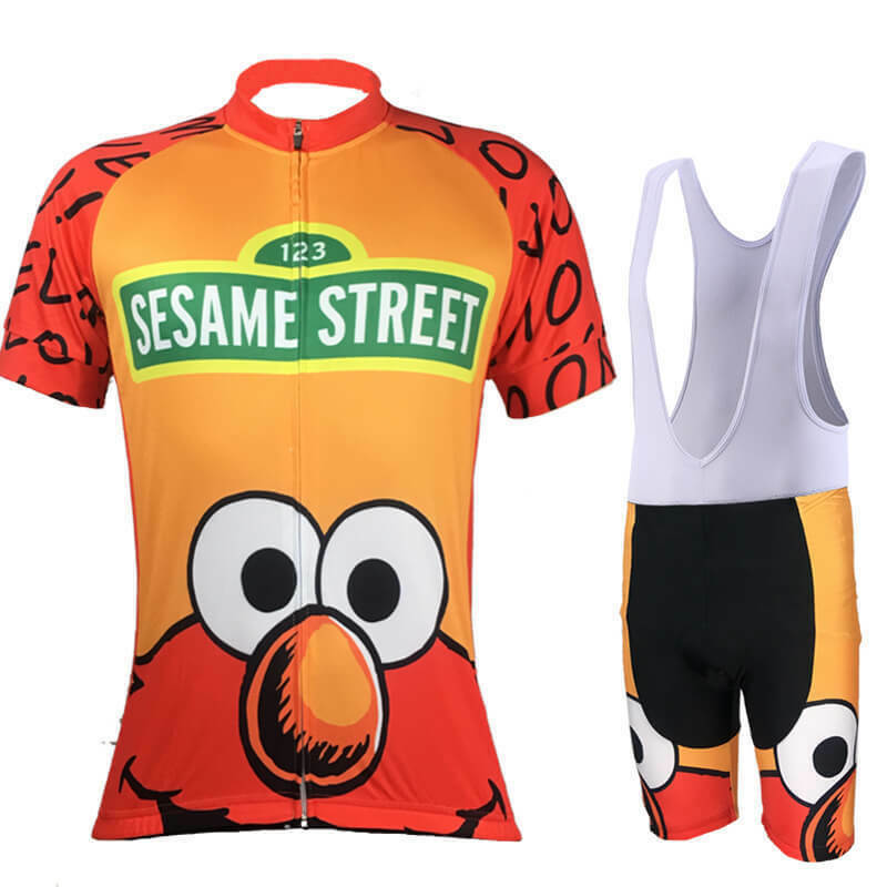 SESAME STREET ELMO Cycling Jersey Ropa Ciclismo