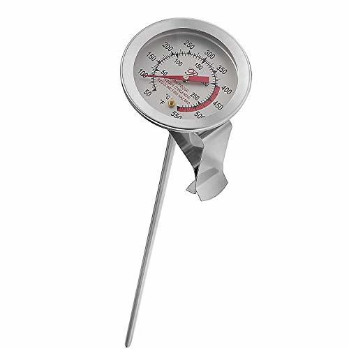 12" Deep Turkey Frying Thermometer With 2" Dial and Extra Long