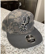 San Antonio Spurs New Era Camo 9Fifty Low Profile NBA Snapback Hat Cap F... - $39.59