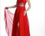 Stunning Sexy Silk Beaded One Strap Pageant Prom Gown, Prima Donna 5581