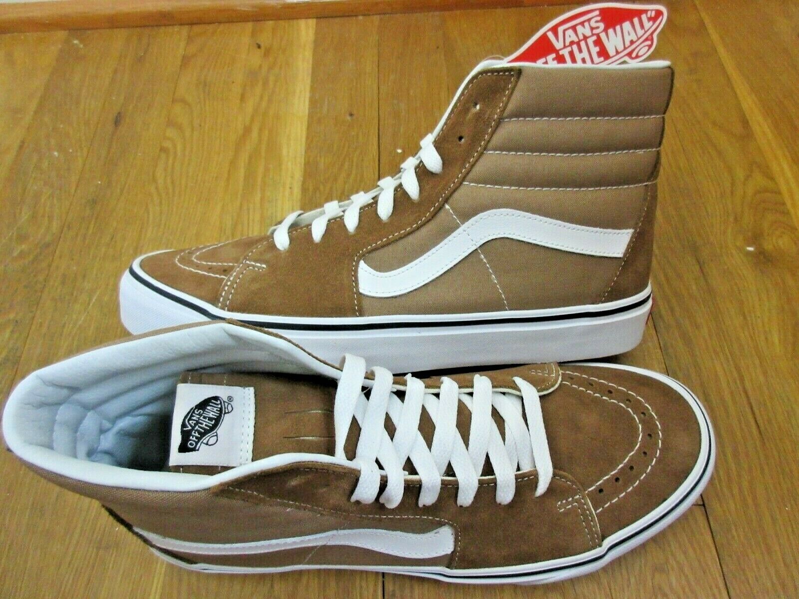 vans old skool tigers eye true white