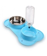 Wangstar Double Pet Bowls, Stainless Steel Dog Bowl With No Spill Skidst... - $32.91