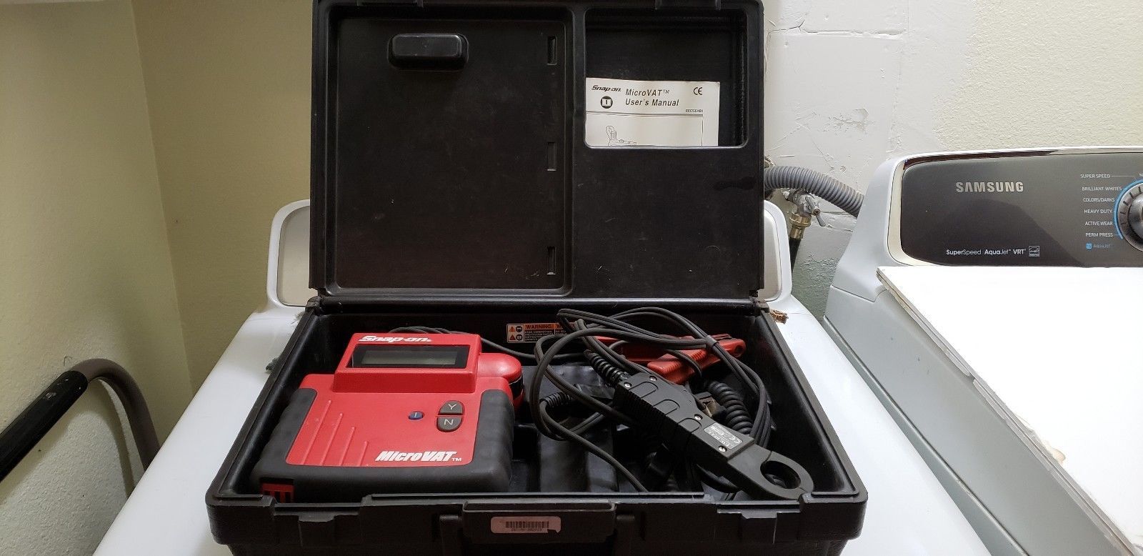Snapon MicroVat Elite Battery & Electrical System Tester EECS304C see