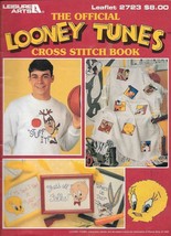 The Official Looney Tunes Cross Stitch #2723 - 35 Designs Bugs Taz Tweety - $8.91