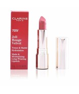 Clarins Joli Rouge Velvet  Matte &amp; moisturizing long Wearing Lipstick 0.... - $18.69