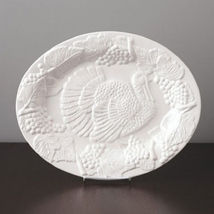 White Harvest  Holiday Turkey Serving Platter (New) 16&quot; - $130.00