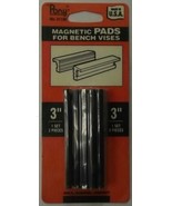Pony Adjustable 31130 3&quot; Magnetic Bench Vise Pads 1pr USA - $3.96