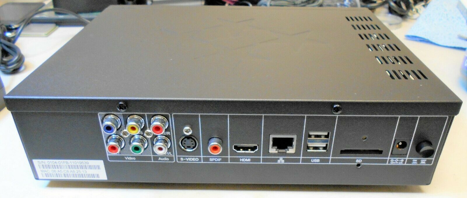 MOOD ProFusion iS Model 2010 Digital Media Manager 16GB SD **USEDNO AC