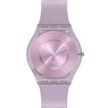 Swatch Ladies Watch Sweet Pink SS08V100 Classic bio-sourced Material Quartz - $129.00