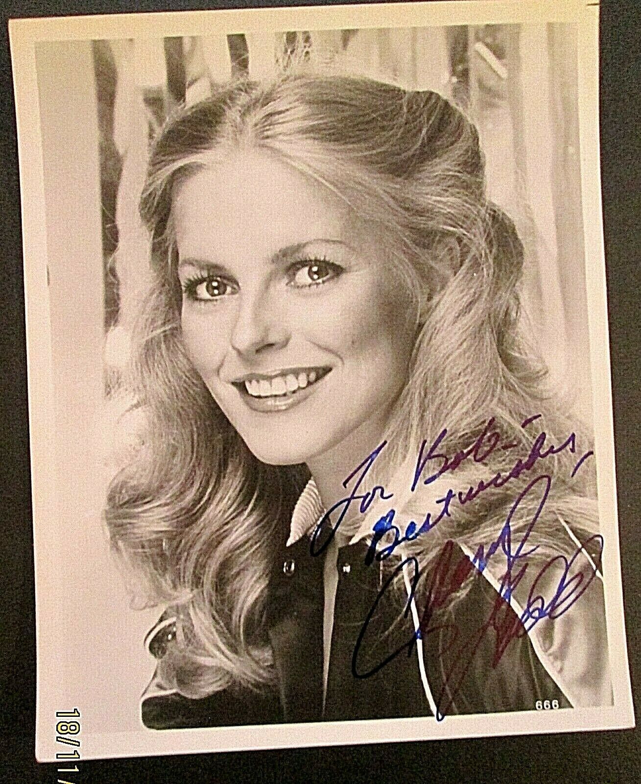 CHERYL LANG (CHARLIE,S ANGELS) ORIGINAL VINTAGE AUTOGRAPH PHOTO - Other