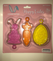 EASTER BUNNY RABBIT EASTER EGG HOLIDAY COOKIE CUTTER SET - $8.42