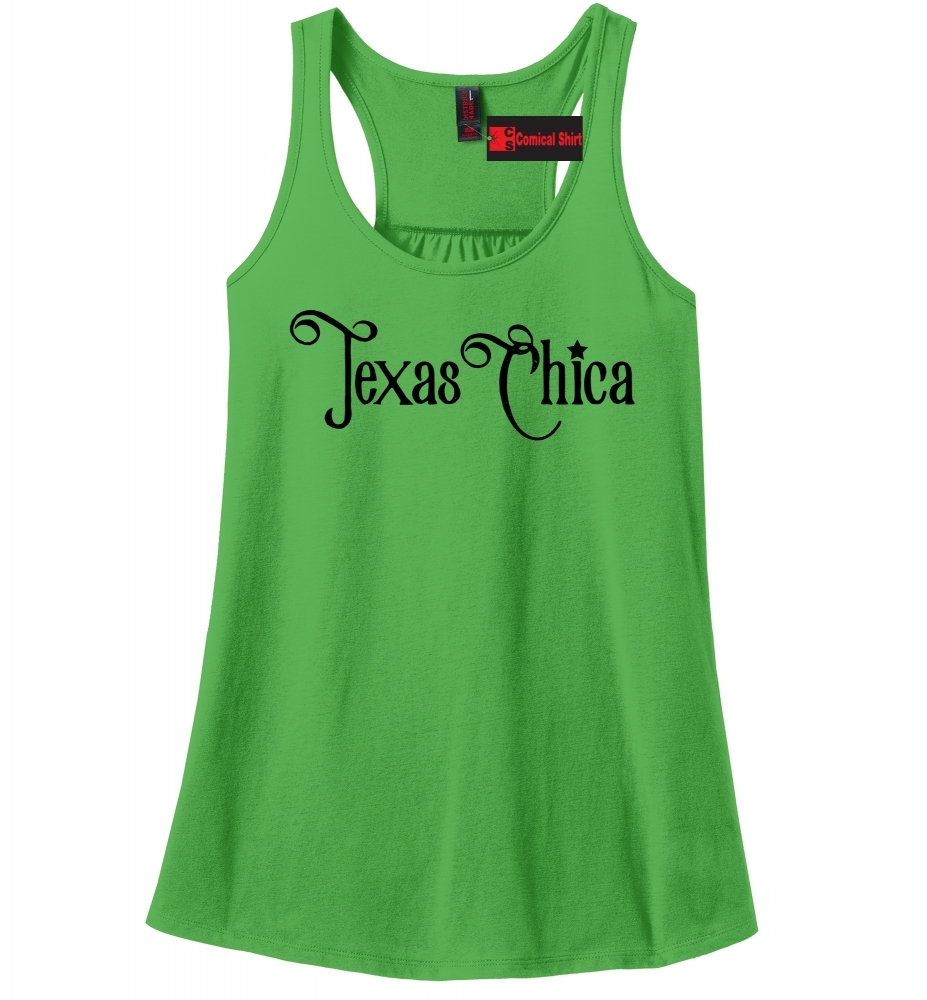 Image of Texas Chica Racerback Tank Top